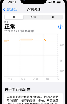 方正iPhone手机维修如何在iPhone开启'步行稳定性通知'