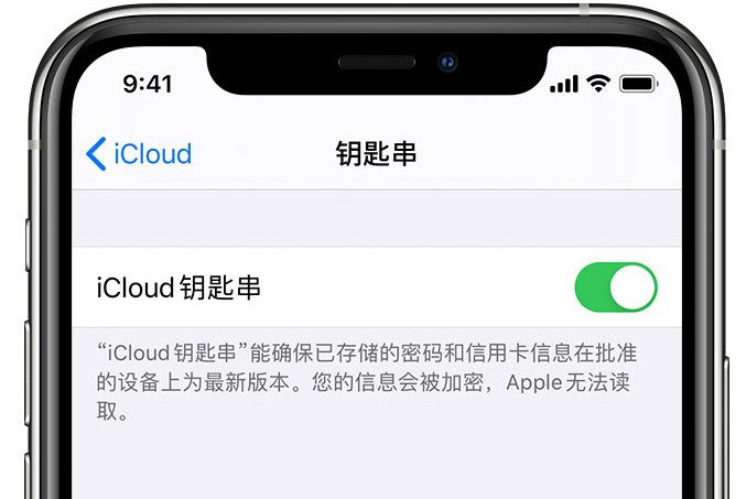 方正苹果手机维修分享在 iPhone 上开启 iCloud 钥匙串之后会储存哪些信息 